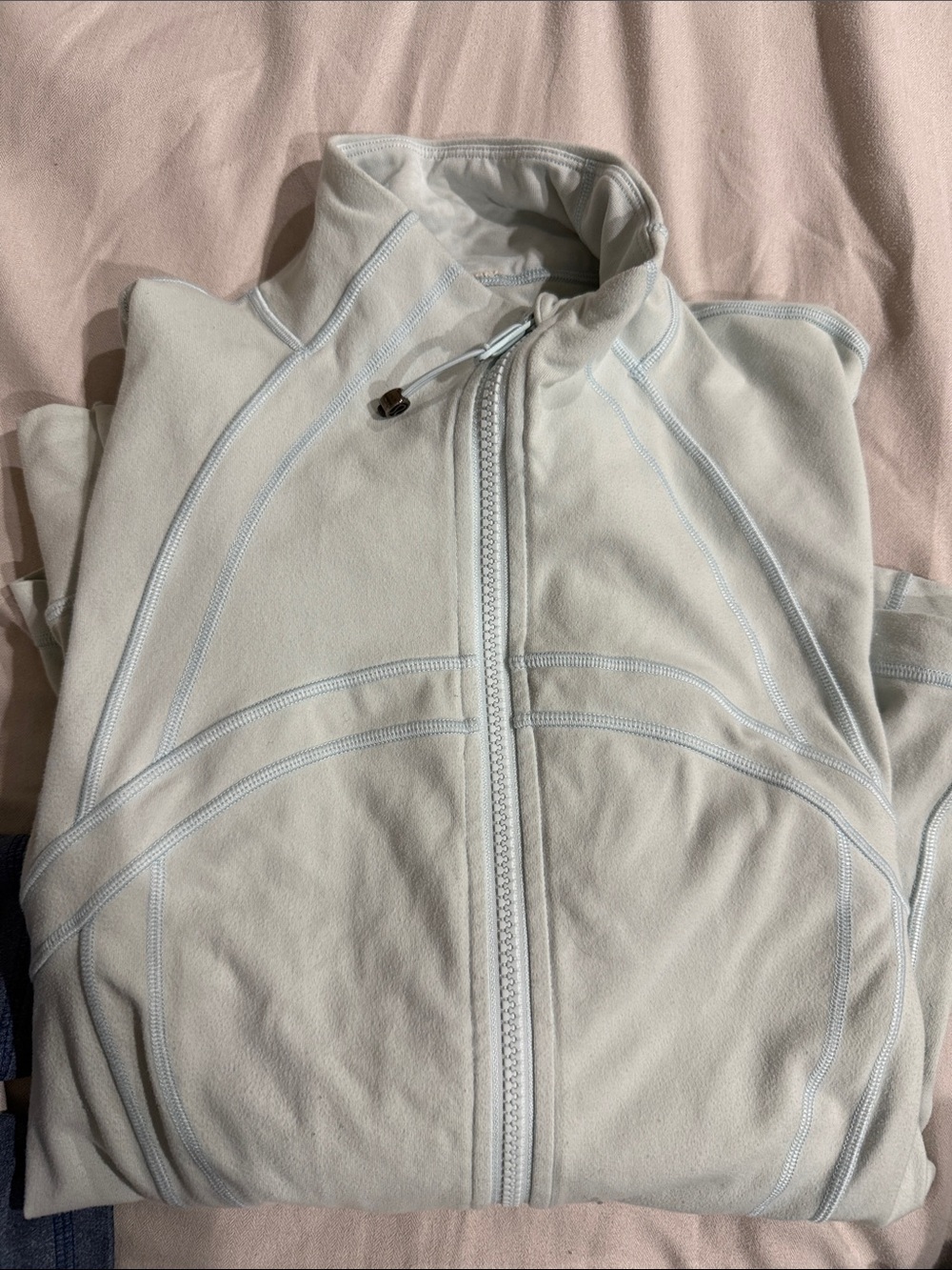 lululemon athletica Cream Zip Jacket